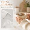 Drawstring Closure Empty Tea Bags 5.5*7cm Size Loose Leaf Tea Bags  DIY Craft Use