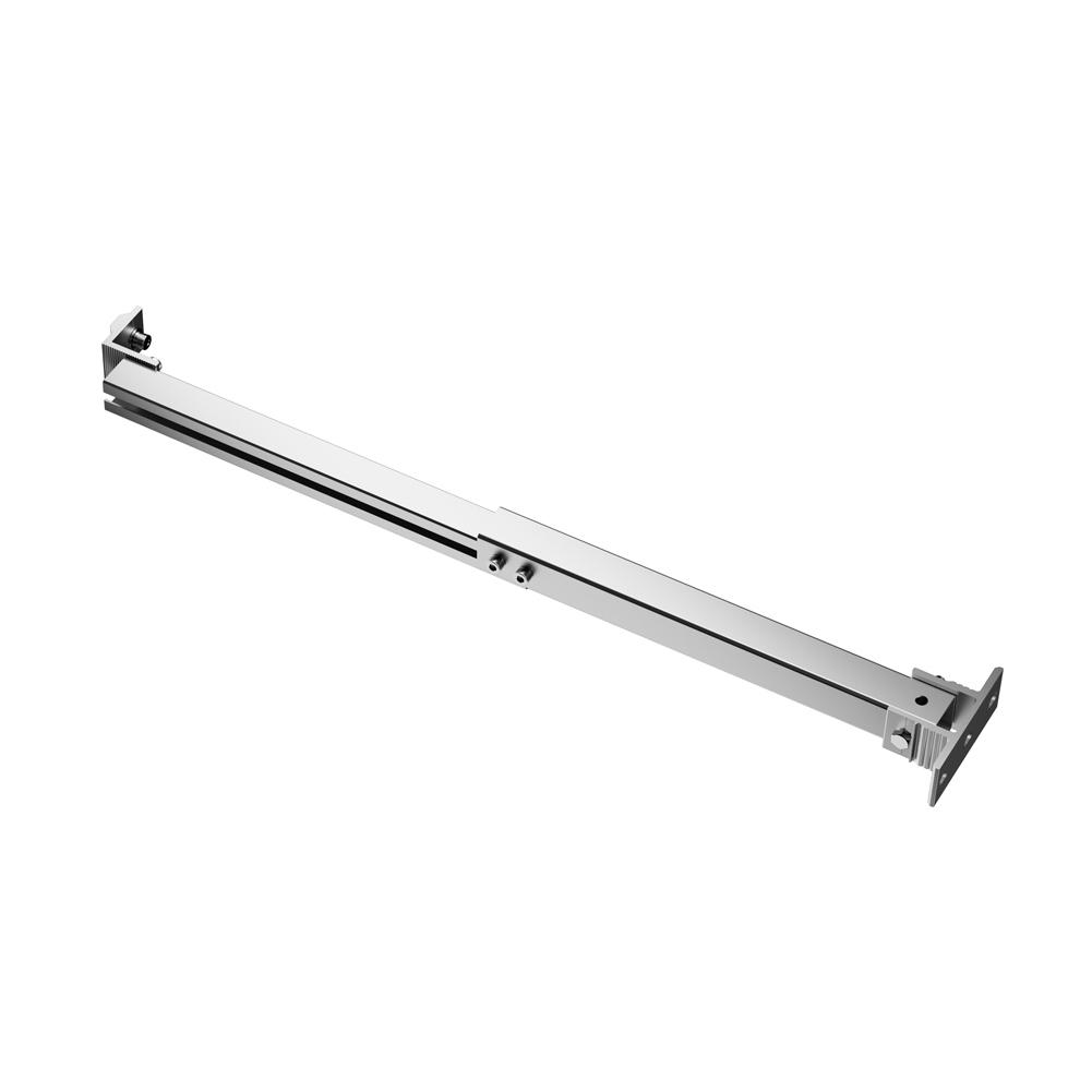 Solar Panel Tilt Bracket Aluminum Alloy Solar Panel Mount Support 15-30 Degrees Adjustable Flat Roof Mounting Holder