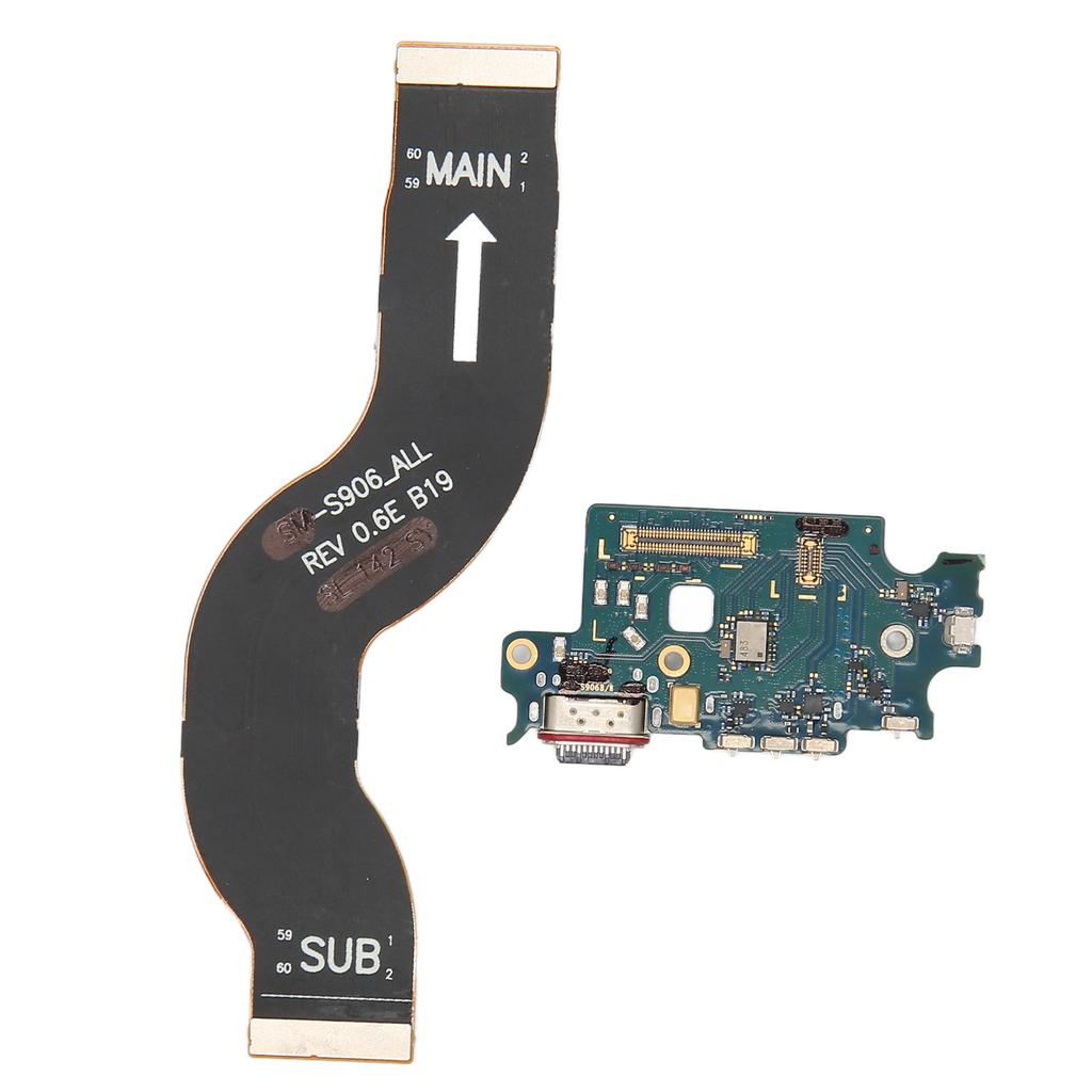 Разъем для док-станции для Samsung Galaxy S22 Plus S906B N EU Version USB C порт зарядки телефона гибкий кабель