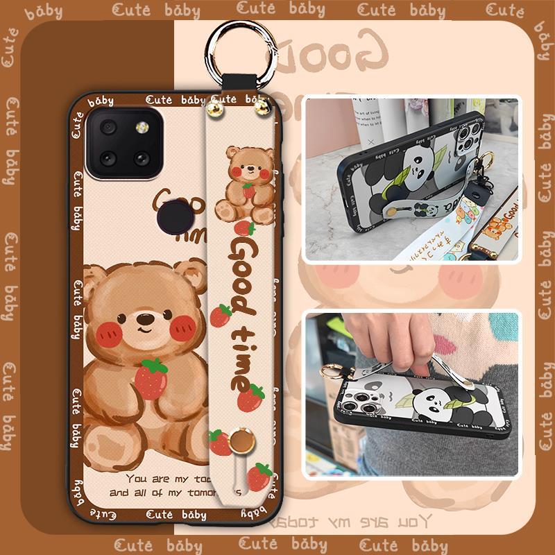 Protective Fashion Design Phone Case For TCL T-Mobile Revvl 5G Durable Waterproof Lanyard Soft case Anti-knock Wristband