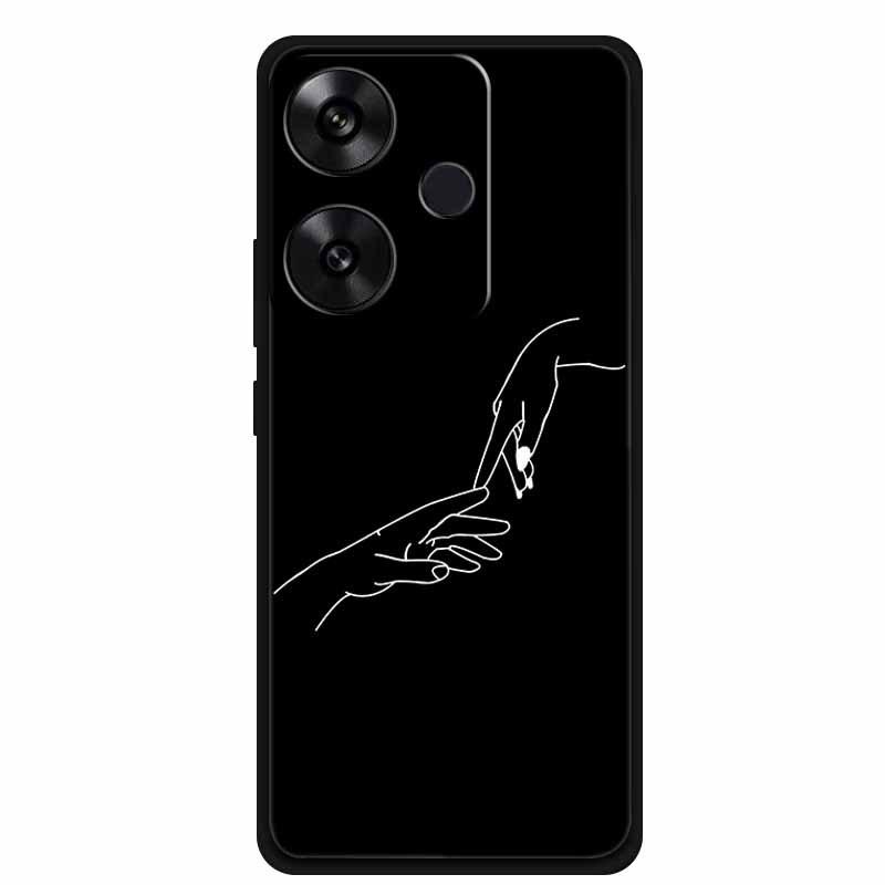Чехол для телефона Redmi Turbo 3 Poco F6 5G - Простой цветной мягкий ТПУ чехол