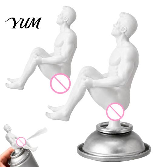 Насадка-распылитель 1/2 шт., Сопло в виде человеческого тела, 3D-печатная мужская декоративная многоразовая насадка на бутылку, Брызгалка, Забавный подарок