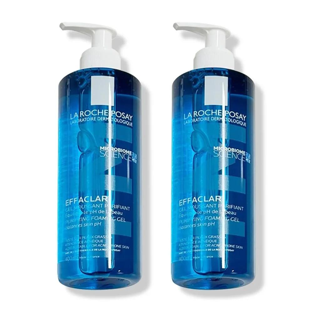 La Roche-Posay Effaclar Purifying Foaming Gel 400ml x 2-piece set