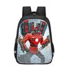 Kids School Backpack Boys Girls - Lightweight Ergonomic Design With Reflective Safety Stripes Oxford Fabric Cartoon Print