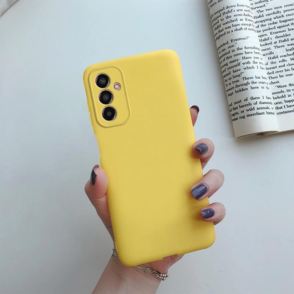 Для Samsung M23 M33 M53 M13 M01 M21 M31 M32 Чехол для телефона Мягкий Силиконовый ТПУ Однотонные Чехлы для Samsung Galaxy M30S M20S M31S Задняя крышка