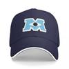 Логотип Monsters University Inc M Бейсболка Винтажная Рыболовная кепка Женские головные уборы Мужские