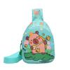 Сумка-кроссбоди из нейлона с рисунком животных для детей дошкольного возраста на каждый день