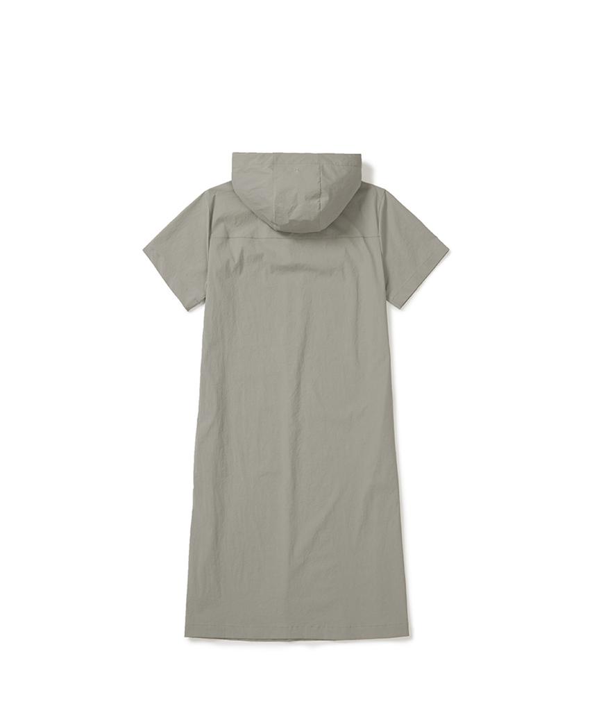 Охлаждающее платье с капюшоном Snow Peak Apparel Cooling Root (S25Mwrop65) Туманно-серый