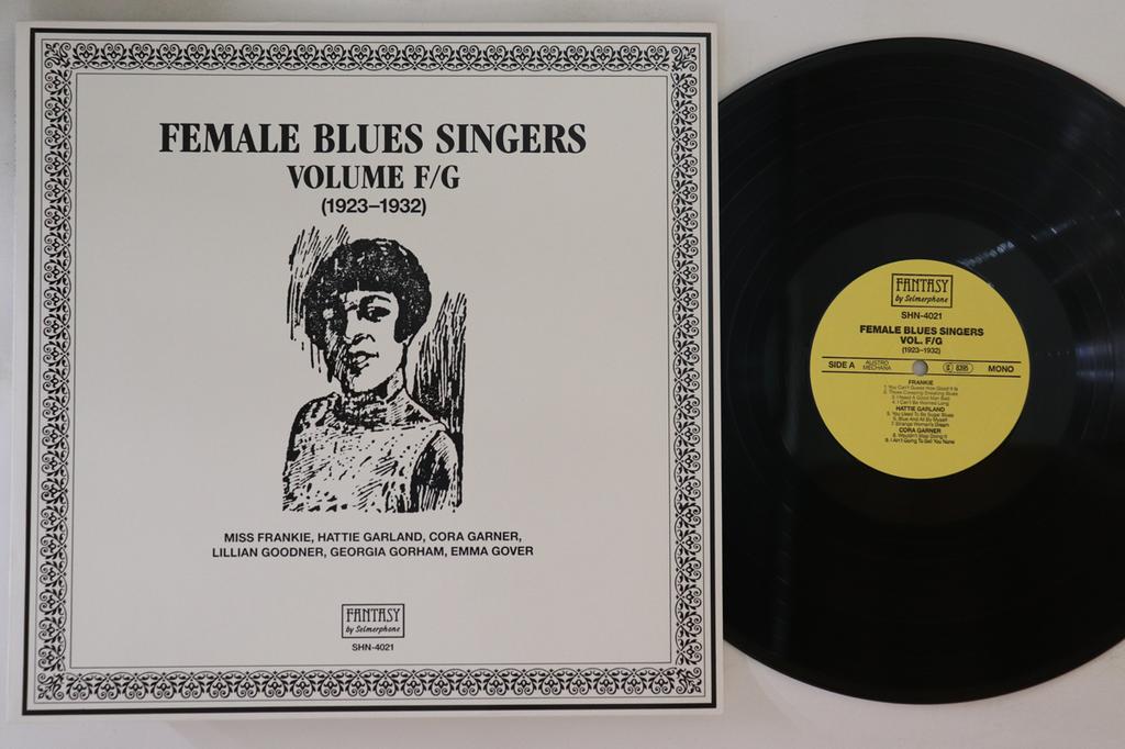 LP Record VARIOUS - Female Blues Singers Volume F/G (19 SHN4021 FANTASY BY SELM 1990 Austria Blues Used