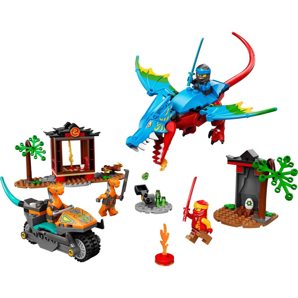 LEGO Ninjago Ninja Dragon Temple 71759 Игрушечный блок Present Ninja Ninja House Home Мальчики от 4 лет и старше