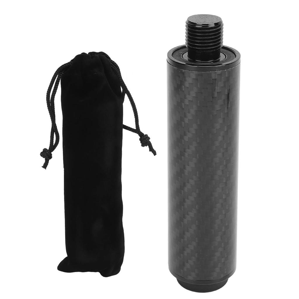 4-дюймовый удлинитель для бильярдного кия, удлинитель для кия из углеродного волокна, аксессуары с резиновым бампером