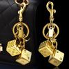 Good Luck Dice String 3D Bag Keychain