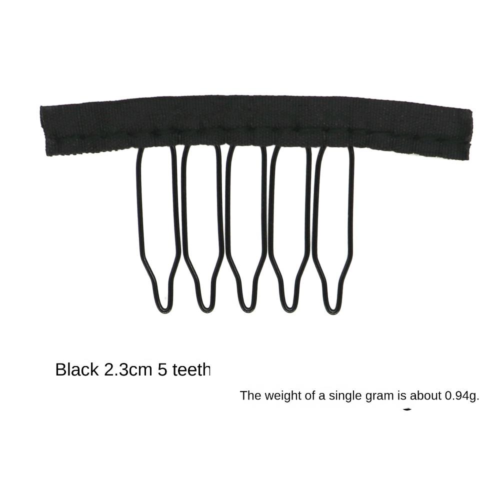 Making Tool Black Wig Combs Hair Clips Wig Accessories Cloth Wig Combs Sewing Hair Wig Clips Tools