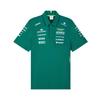 X Aston Martin Aramco F1 Racing Коллаборация Свободный крой Поло Унисекс Топы 713888-01