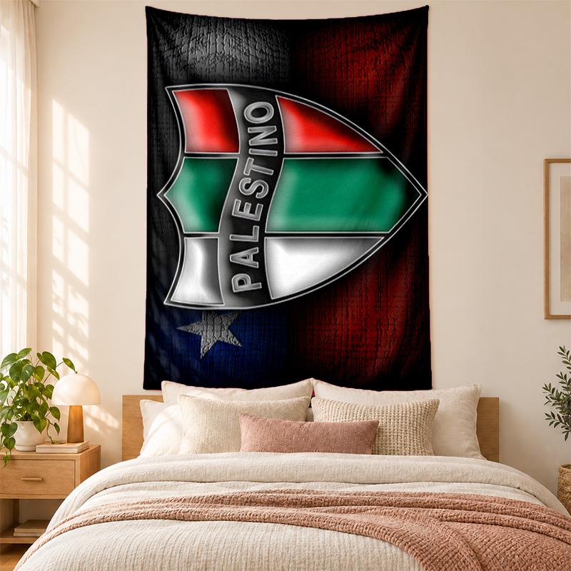 Club Deportivo Palestino Tapestry highquality for decorating living room bedroom dorm walls ideal as bedroom wallart orholiday gift