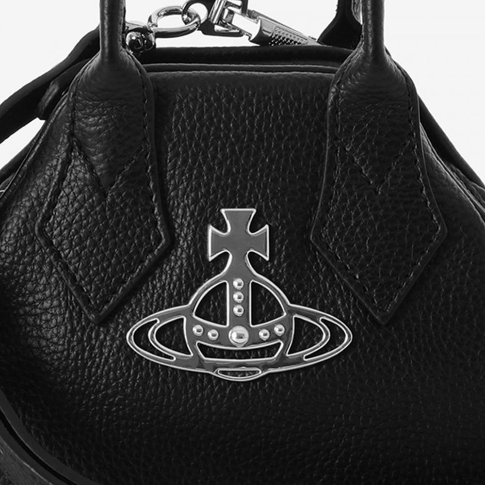 Vivienne Westwood 5c010006w S000d N403 Yasmin Vegan Bio Green Grain Mini Top Handle Tote