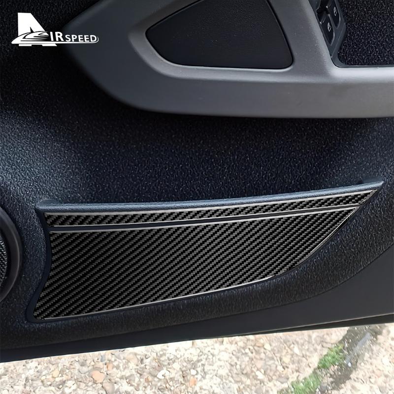 Настоящее мягкое углеродное волокно для Mercedes Benz Smart 451 Fortwo 2011 2012 2013 2014 2015 Наклейка-отделка для кармана боковой двери Аксессуары
