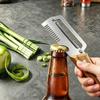 Peeling Vegetable Peeler with Wooden/steel Handle and Bottle Opener Kitchen Tool Multi-Function Kitchen-Specific Peeler7