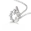 Leaf Necklace Women's Simple and Luxury Pendant Temperament, Flower Ring Design Sense, Collar Chain New