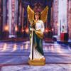 Ангел Декор стола Смола Архангел Святой Рафаил Статуя Фестиваль Поставка Рождественская Фигурка Домашнее Украшение Подарки Церкви