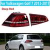 Светодиодный задний фонарь для Volkswagen Golf 7 2013-2017 Задние фонари Задние фонари Стоп-сигнал Указатель поворота Фонарь заднего хода Ходовой огонь