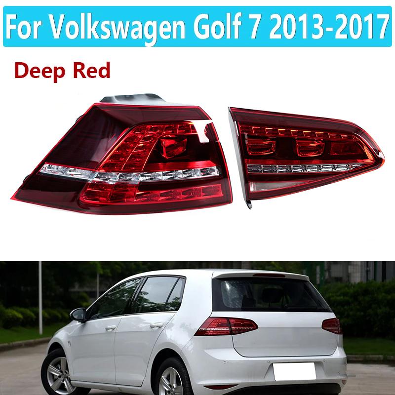 Светодиодный задний фонарь для Volkswagen Golf 7 2013-2017 Задние фонари Задние фонари Стоп-сигнал Указатель поворота Фонарь заднего хода Ходовой огонь
