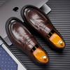 Fashion Leather Shoes For Man Genuine Leather Casual Shoes Fashion Business Oxford Shoes High Quality Designer Work Shoes