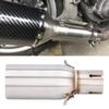 Exhaust Intermediate Tube Exhaust Mid Pipe Motorcycle Intake and Exhaust Parts Direct Replacement for