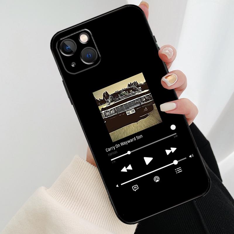 Supernatural Phone Case For iPhone 13 14 15 16 Pro Max 11 12 XS XR X Plus Shockproof Bumper Soft Cover