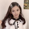3 шт. Заколка для волос для девочки Звездный Декор X-образная Пружинная Заколка Стабильная Сила Зажима Нескользящая Металлическая Текстура Зажимы для Волос Фиксатор для Сломанных Волос