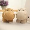 Huggable Simulation Elephant Hippo Plush Toy Soft Stuffed Cartoon Animal Doll Home Decoration Baby Kids Birthday Christmas Gift