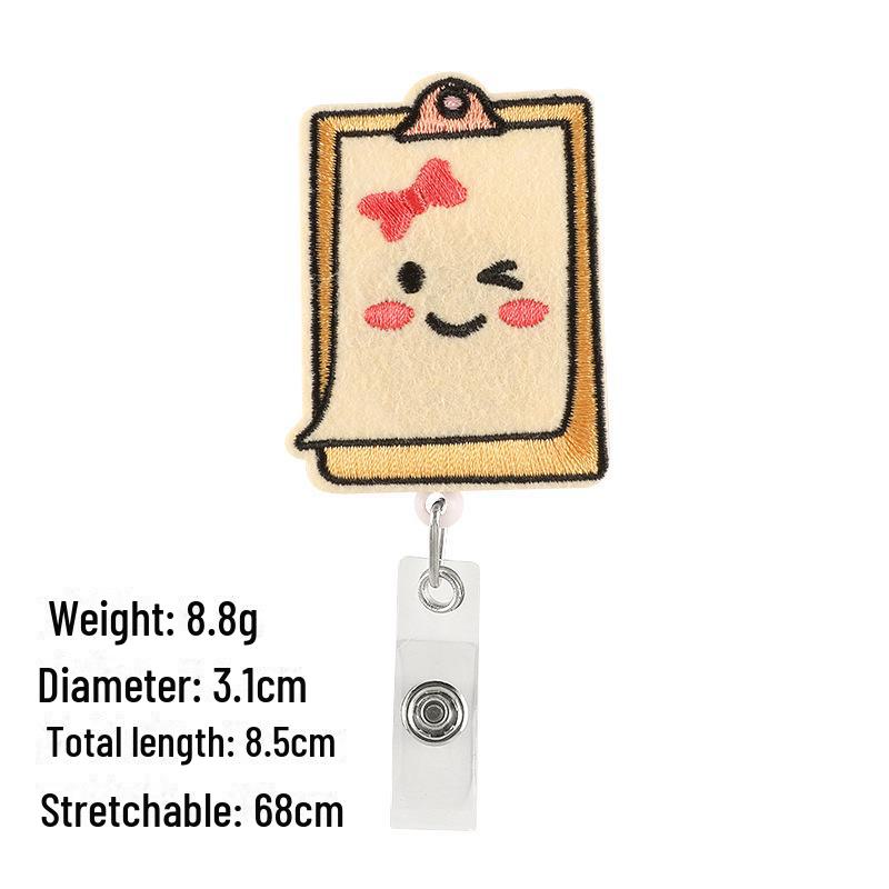 Вышитый бейдж и нашивка на одежду - легко вытягиваемая пряжка для врачей и медсестер