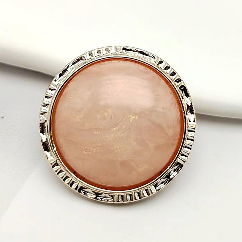 10pcs Pretty Plating Buttons Square Round Buttons Coat Windbreaker Sweater Accessories Various Styles DIY Sewing Supplies