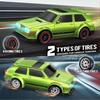 Mini RC Drift Car 1/43 with Gyroscope, 4WD Full Proportional RC Car, 2.4GHZ Hobby Grade Remote Control Cars, RTR Model Vehicle, 20+KM/H High Speed for