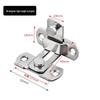 Modern Stainless Steel Sliding Bolt Latch for Bathroom, Pet Cage, Barn Door, Anti-theft Lock