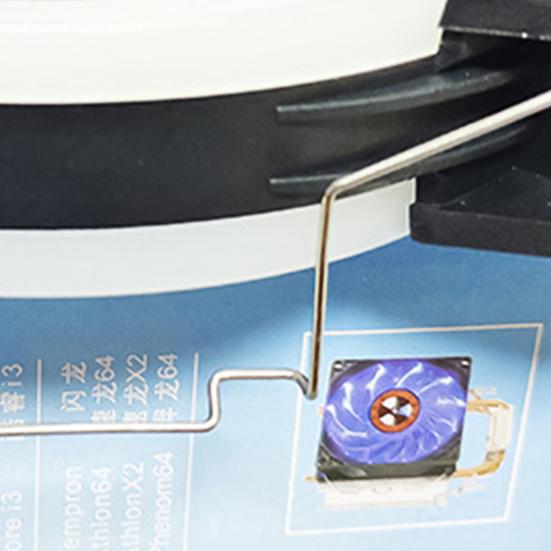 1 Pair Fastener High Strength Lightweight Easy Installation CPU Cooling Fan Hard Clips