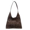 Popular Leopard Print Bag for Women Autumn and Winter New Fashion Tote Bag for Women Ins One Shoulder Carry