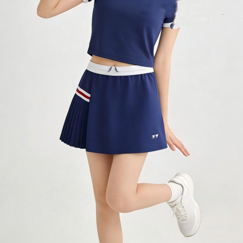Womens Badminton Skirt Athletic Tennis Skort Training Sports