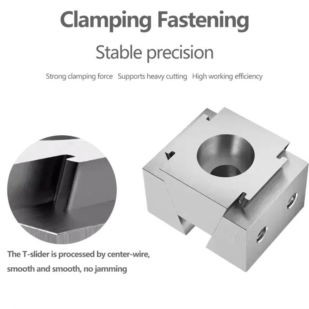 Precision Ground CNC Vice Fixture M6 M8 M10 Wedge Expansion Block Machining Center
