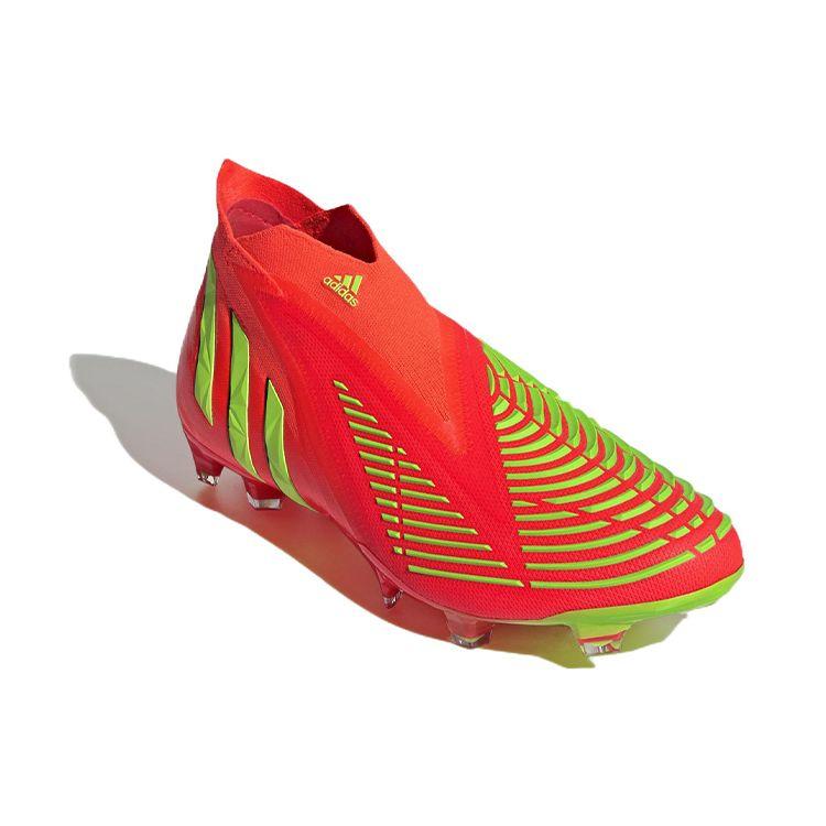 Adidas Мужские кроссовки Predator Edge+ FG Game Data Pack Solar-Red Team-Solar-Green Core-Black GW1039