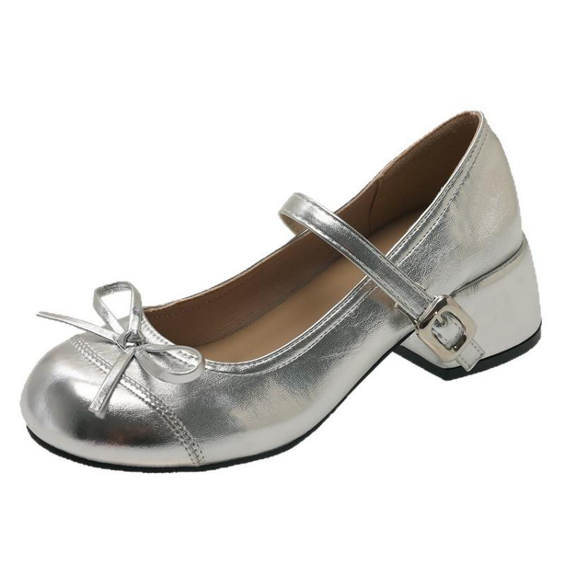 Soft sole shallow mouth breathable Doudou shoes versatile comfortable small leather shoes women's spring single shoes fashion dance shoes