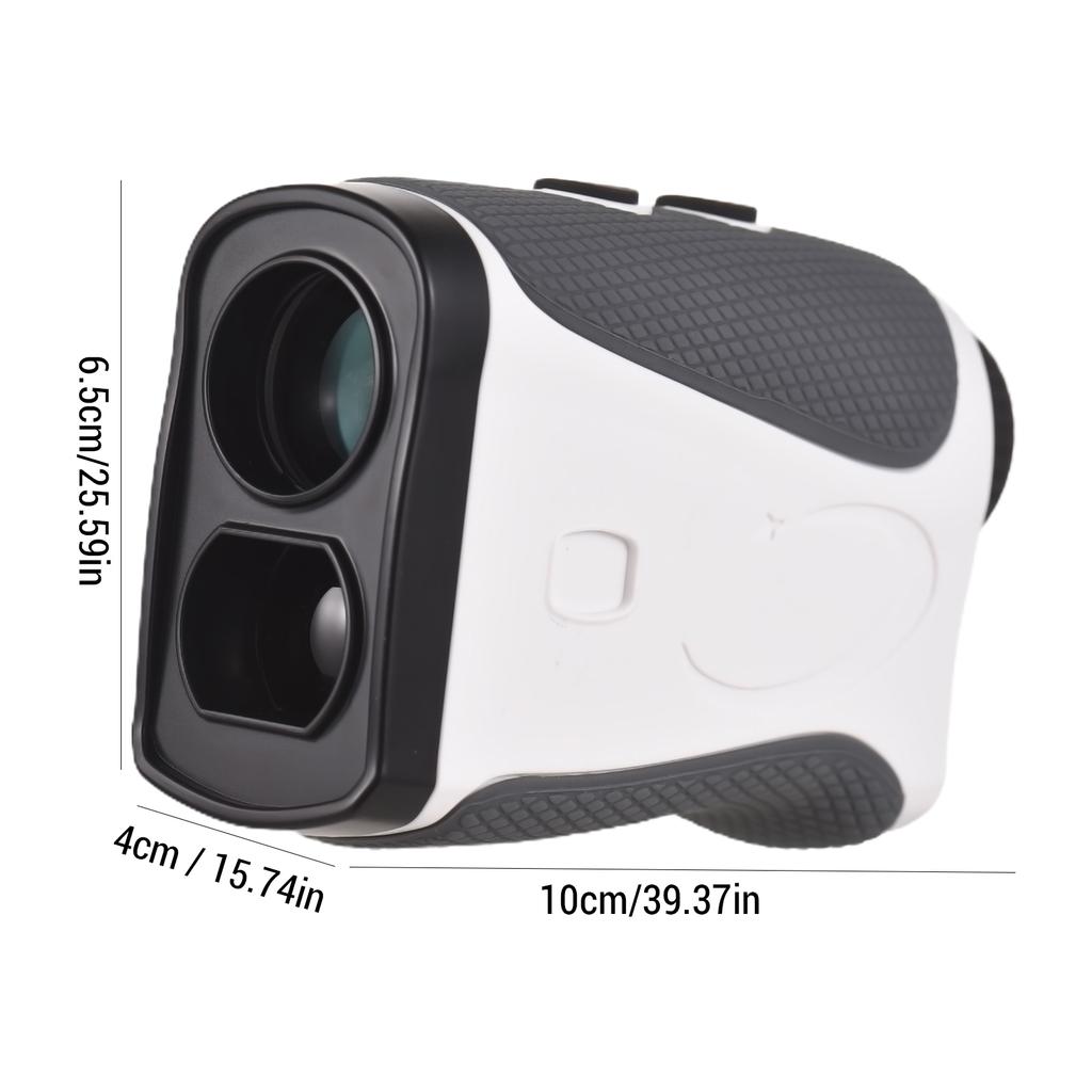 Golf Rangefinder With Slope Telescope 6x LCD 905nm Laser Type C Straight-line Horizontal Vrtical