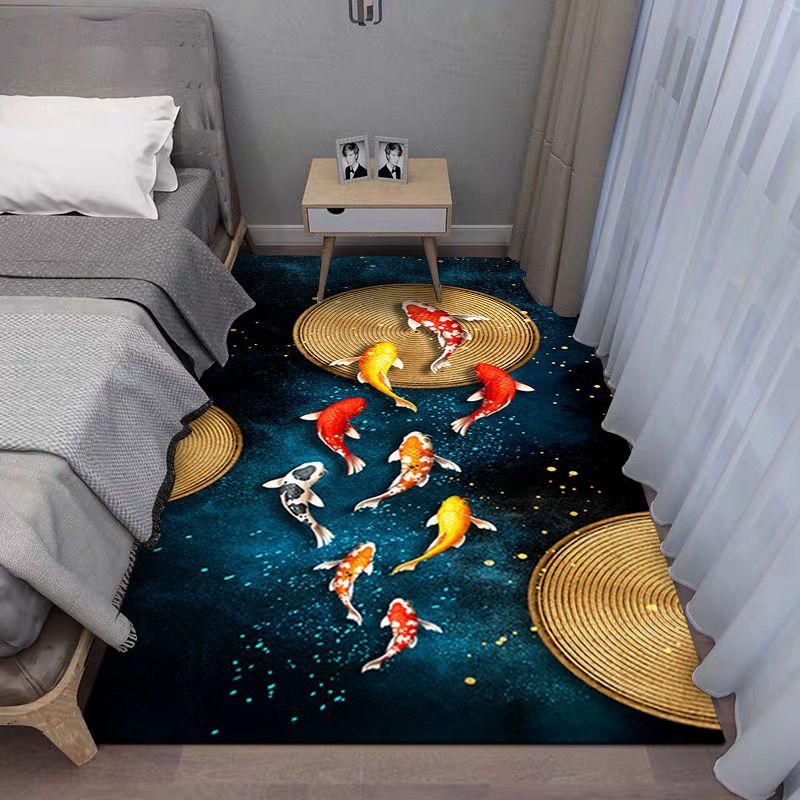 3D ковер большой площади, прикроватная подставка для ног для всей комнаты, спальни, бытовой грязеотталкивающий коврик для эркера, балкона, высококачественный напольный коврик