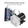 Noiseless CPU Water Bump Computer Water Cooling System Pump G1 4 Thread for PC 500L H