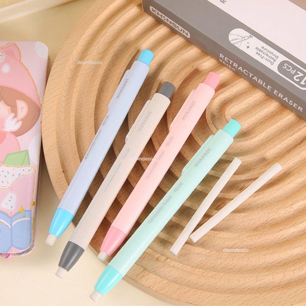 Выдвижной карандаш со сменным резиновым стержнем Инструмент для протирания карандаша Креативный инструмент для коррекции Канцелярские принадлежности