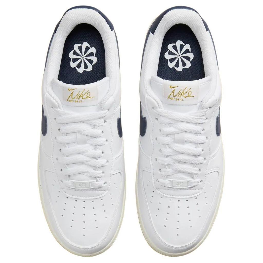 Nike Кроссовки женские Air Force 1 Low Olympic белые обсидиановые цвета бледно-слоновая кость FZ6768-100