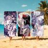 P-puella M-magi M-mado-ka M-magica Мультяшное Полотенце Пляжное Быстросохнущее Мягкое Полотенца для Бассейна Подарок для Путешествий Спортзала Душа Кемпинга