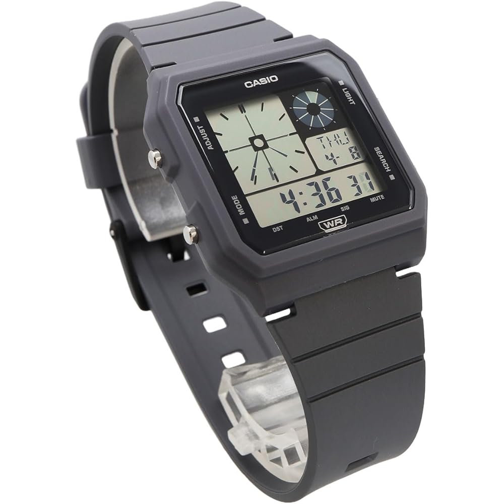 Casio LF-20W-8A2 Универсальные цифро-аналоговые часы Серый Стандартная модель