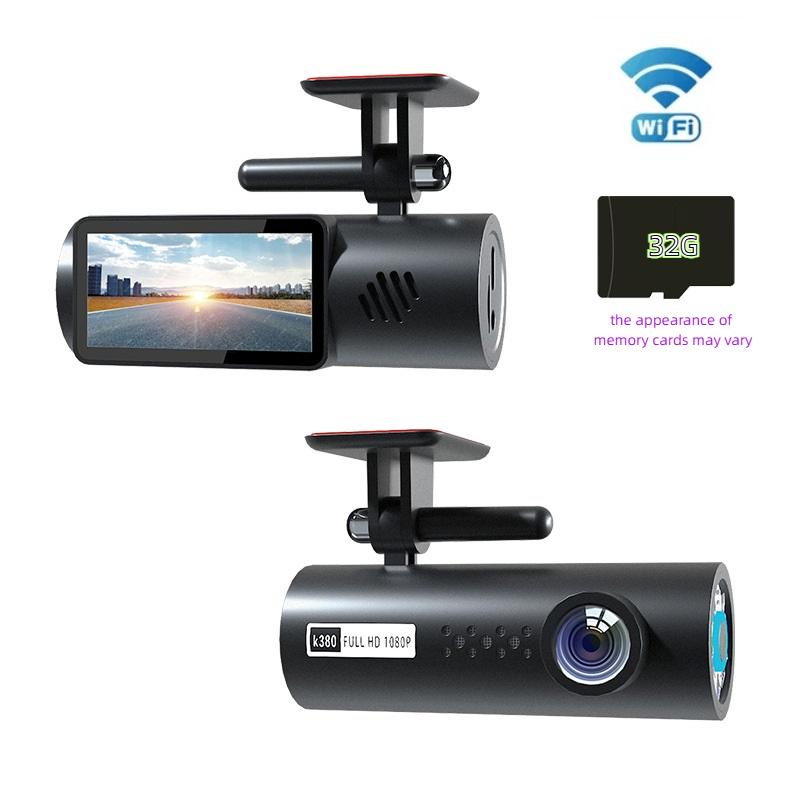 Новое WiFi-подключение мобильного телефона, двойная запись, ночное видение высокой четкости, автомобильный видеорегистратор, записывающий устройство для нанесения помады