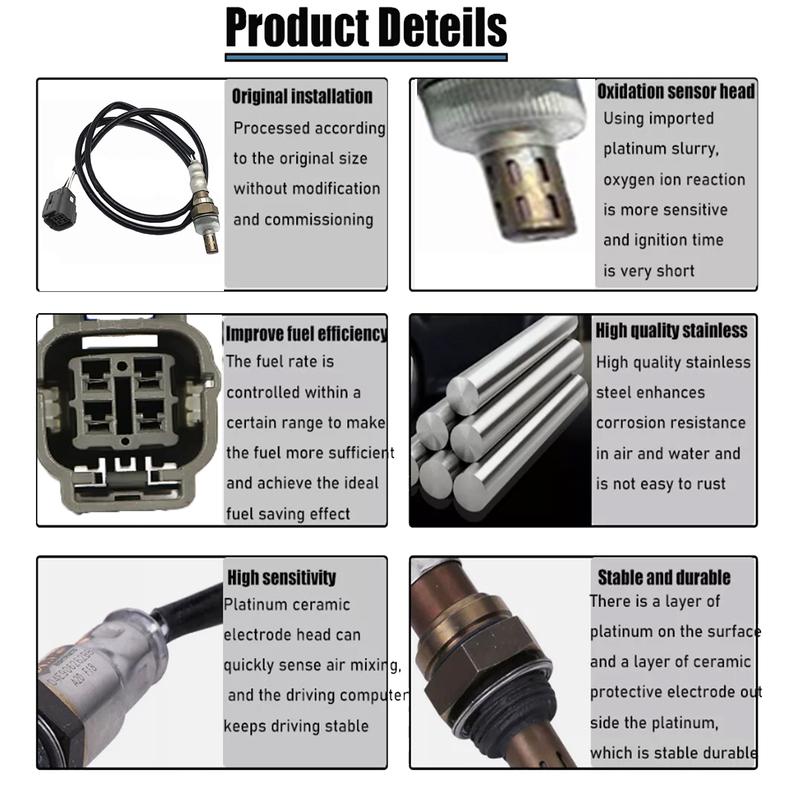 LF17-18-861C New Front Lambda O2 Oxygen Sensor For Mazda 6 1.8 2.0 ATENZA SPORT 2.3 2002-2007 LF17-18-861 LF17-18-861B